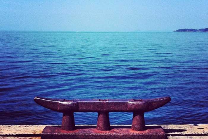 The ocean