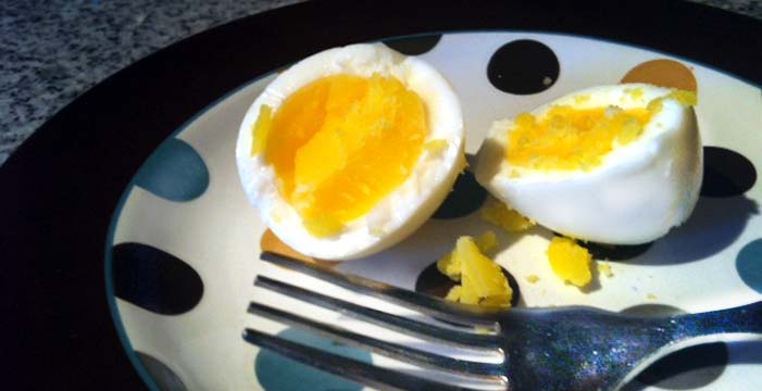 The perfect hard-boiled egg