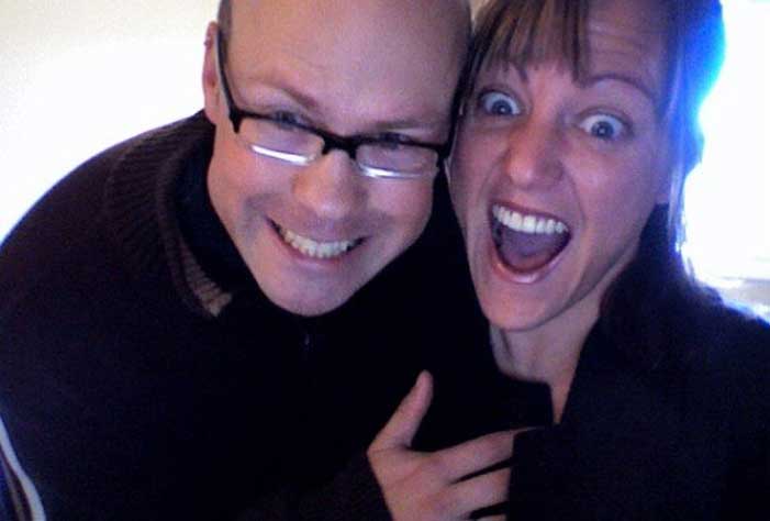 Steve grabbing Shannon's boob through her sweater